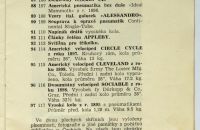 Vondřichova sbírka – první katalog