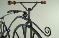 Boneshaker, black smith production, Manufacturer unknown - around 1869