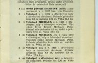 Vondřichova sbírka – první katalog
