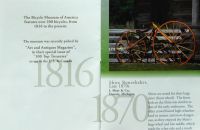 35/C. The Bicycle Museum of America - USA