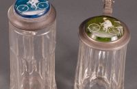 Beer steins, glasses, ewers and tankards
