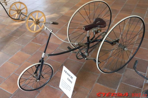 Collection of children bikes