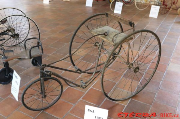 Collection of children bikes