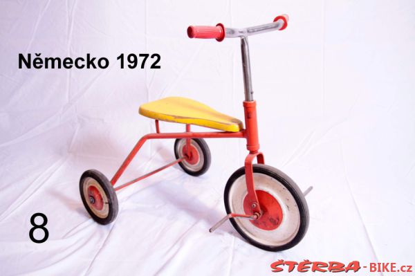 Collection of children bikes