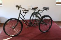 Collection of children bikes