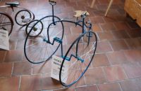 Collection of children bikes