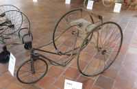 Collection of children bikes
