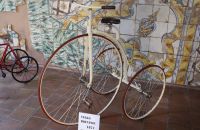 Collection of children bikes