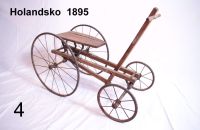 Collection of children bikes