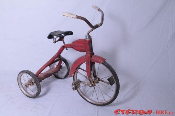 Collection of children bikes