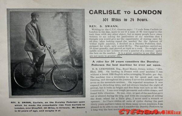 Dursley Pedersen c.1905/06