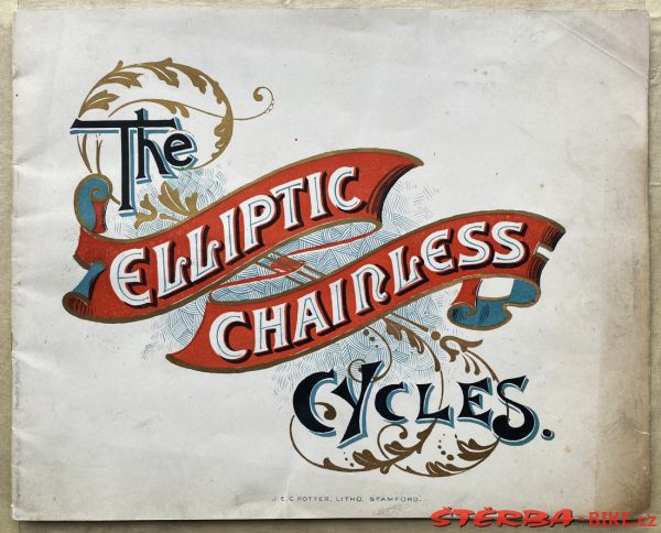 Elliptic Cycle Company, Peterboro - Anglie 1894/5