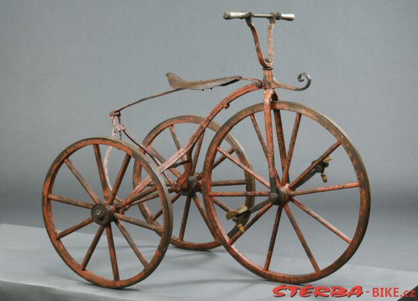 Michaux tricycle, Paris - Francie 1868