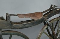 Velocipéde - serpentine wooden frame, c. 1868