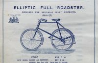Elliptic Cycle Company, Peterboro - Anglie 1894/5