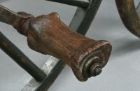 Velocipéde - serpentine wooden frame, c. 1868