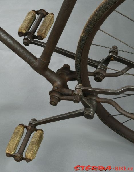 Chainless Hard Tire Safety - (prototype) c.1890