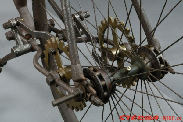 Chainless Hard Tire Safety - (prototype) c.1890