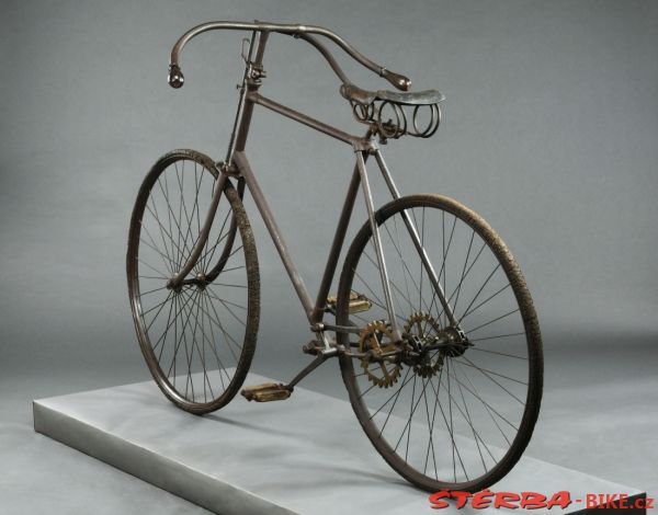 Chainless Hard Tire Safety - (prototype) c.1890