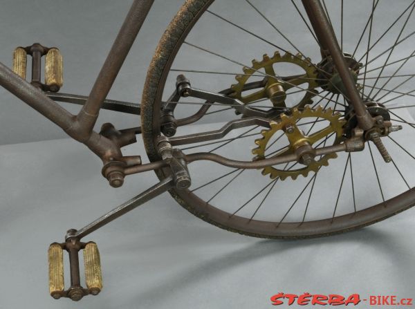 Chainless Hard Tire Safety - (prototype) c.1890