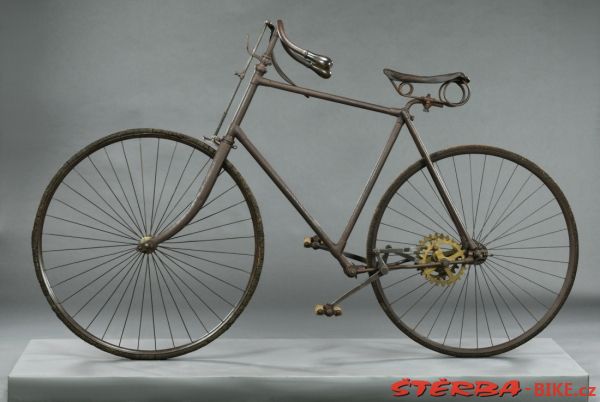 Chainless Hard Tire Safety - (prototype) c.1890