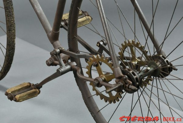 Chainless Hard Tire Safety - (prototype) c.1890