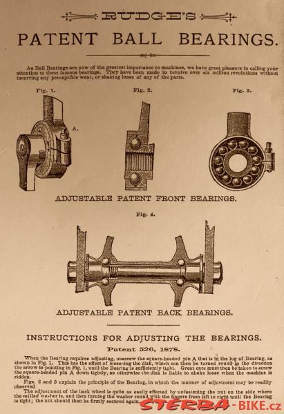 Vysoké kolo RUDGE & Co., Limited No.2 – 54“ c.1887