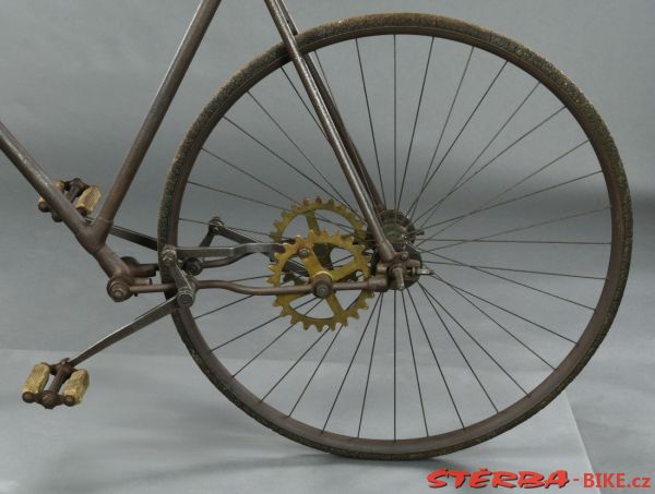 Chainless Hard Tire Safety - (prototype) c.1890