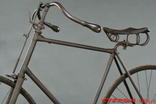 Chainless Hard Tire Safety - (prototype) c.1890