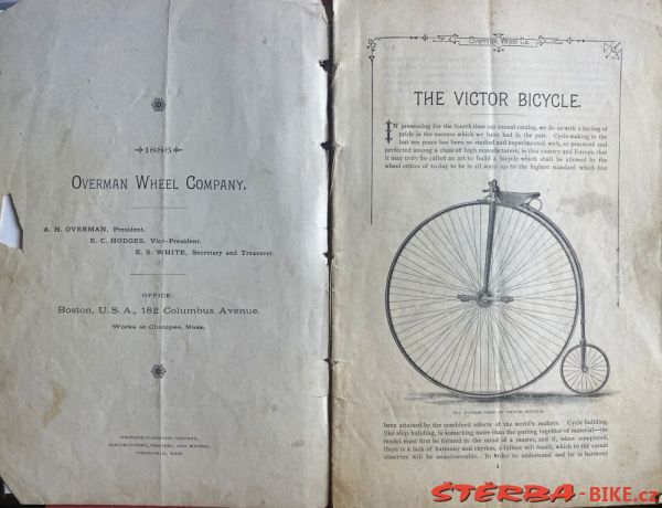 Victor catalogue 1886/1889