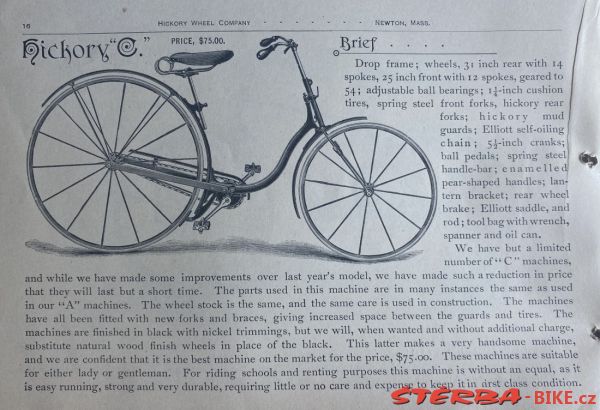 Hickory Wheel Co. catalogue 1893