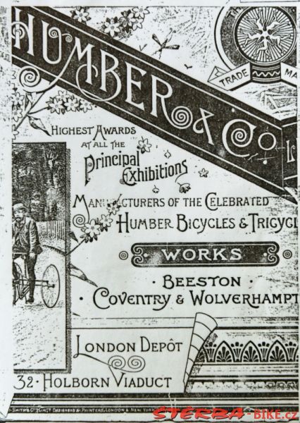Humber Hard Tire Safety, Anglie 1889