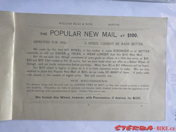New Mail catalogue 1891