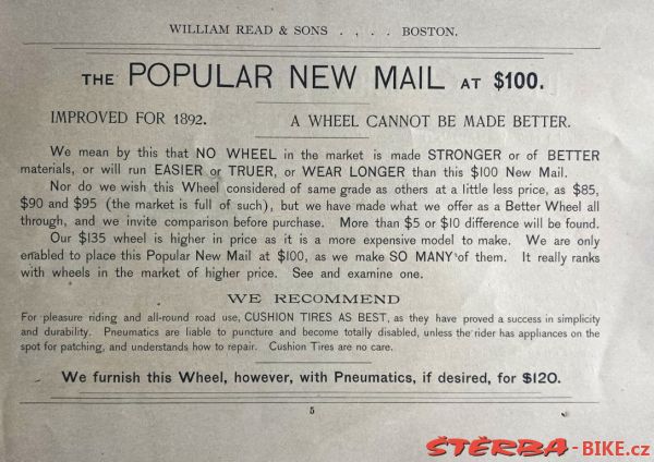 New Mail catalogue 1891