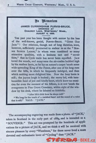 The White Cycle Co. catalogue 1890