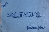 Hickory Wheel Co. catalogue 1893