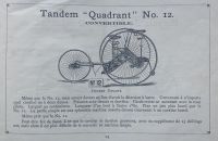 The Quadrant Tricycle catalogue 1885/1887