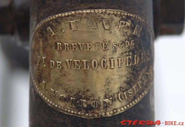 Velocipede Favre, Francie 1868/69