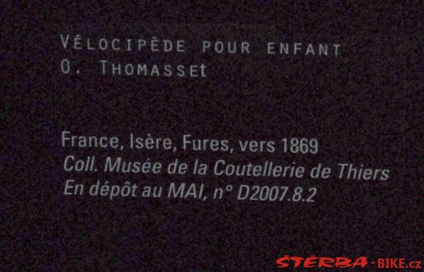 The exhibition "The velocipede - a modern object"