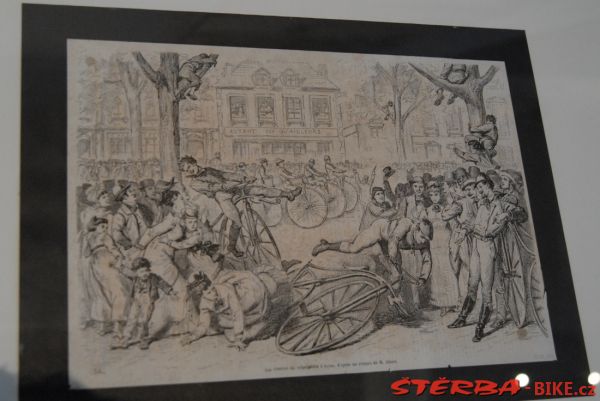 The exhibition "The velocipede - a modern object"