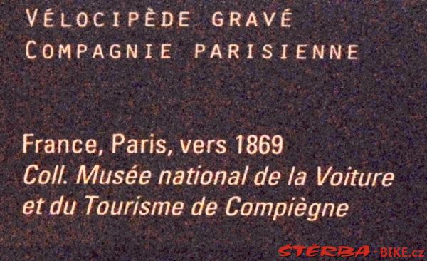 The exhibition "The velocipede - a modern object"