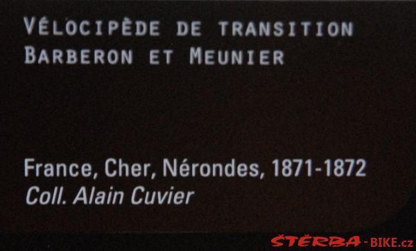 The exhibition "The velocipede - a modern object"