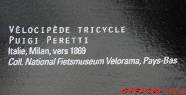 The exhibition "The velocipede - a modern object"