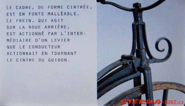 The exhibition "The velocipede - a modern object"