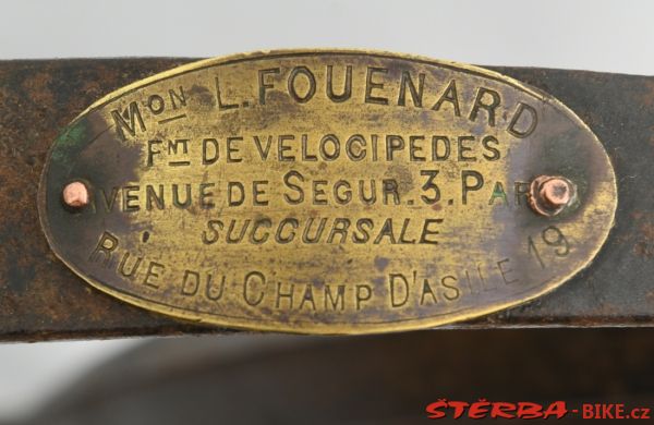 Tricycle velocipéde L.FOUÉNARD - Paris c.1870