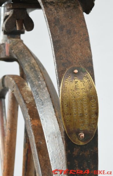 Tricycle velocipéde L.FOUÉNARD - Paris c.1870