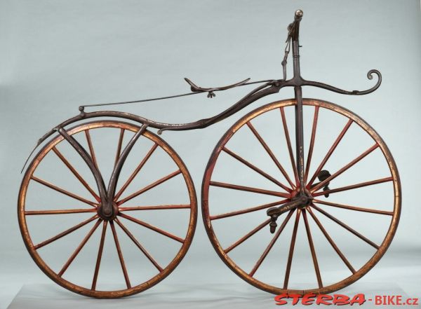 Velocipéd, neznámý výrobce, Francie – okolo 1869