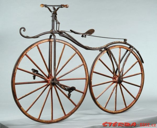 Velocipéd, neznámý výrobce, Francie – okolo 1869