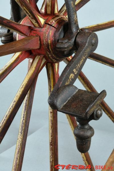 Velocipéd, neznámý výrobce, Francie – okolo 1869