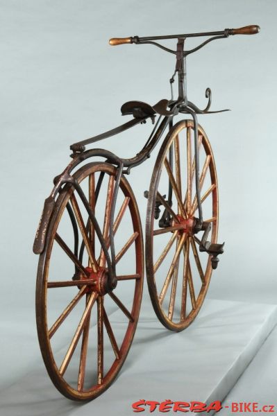 Velocipéd, neznámý výrobce, Francie – okolo 1869